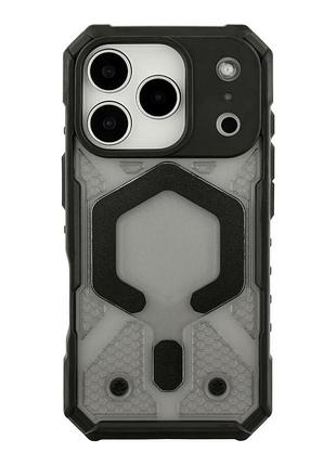 Чохол tpu+pc armorhex magnetic case для iphone 17 pro протиударний з magsafe matte black mc-12152