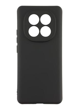 Чехол silicone cover full camera для xiaomi redmi note 15 pro 4g с микрофиброй внутри черный mc-12366