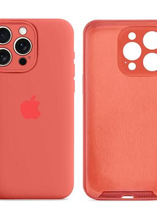 Чехол силиконовый silicone case full size с микрофиброй для iphone 12 pro max защита от повреждений watermelon mc-10597