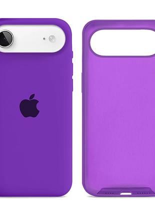 Чехол силиконовый silicone case full size для iphone 17 air защита от ударов и потёртостей 43.grape mc-12032
