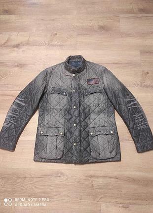 Куртка barbour mullholland distressed оригинал 100%