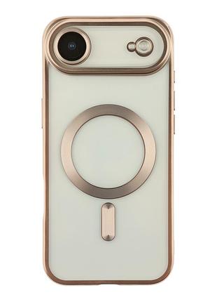 Чохол tpu metallic chrome full camera з magsafe для iphone 17 air захист камери titan mc-12083