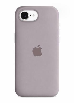 Чехол силиконовый silicone case full size для iphone 17e 16e защита камеры легкий 07.lavender mc-11899