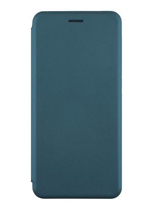 Чехол-книжка из tpu и pu для xiaomi redmi 15 4g с защитой камеры зеленый green mc-12102