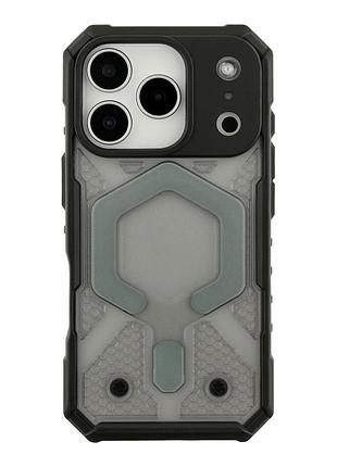 Чохол armorhex magnetic case tpu+pc для iphone 17 pro з magsafe сірий matte grey mc-12151