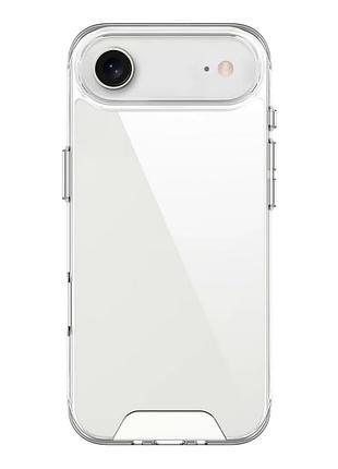 Чохол tpu space case прозорий для iphone 17 air легкий із захистом камери transparent mc-12248