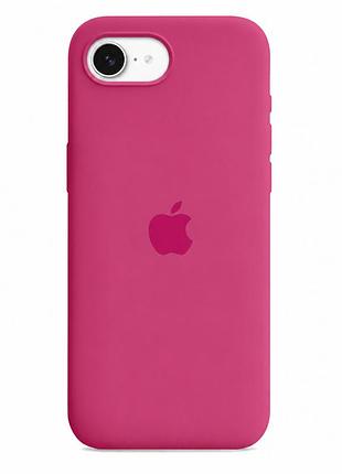 Чохол силіконовий silicone case full size для iphone 16e 17e з захистом камери колір 48.dragon fruit mc-11877