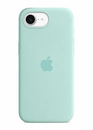 Чехол силиконовый silicone case full size для iphone 17e 16e защита камеры 21.sea blue mc-11875