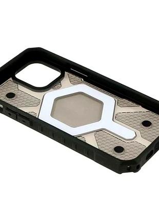 Чехол tpu+pc armorhex magnetic case для iphone 16 pro max противоударный матовый черный mc-11847 4
