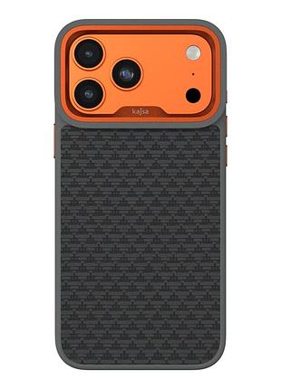Чехол kajsa glamorous collection панель-накладка tpu с magsafe для iphone 17 pro mix o-ring mc-12420