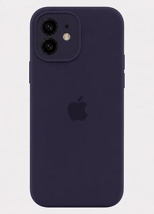 Чохол силіконовий square full camera для iphone 11 із захистом камери мікрофібра колір 78.amethyst mc-11269