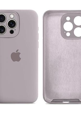 Чохол силіконовий square full camera для iphone 11 pro max із захистом камери мікрофібра 07.lavender mc-11979