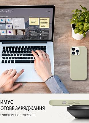 Чохол silicone case square full camera для iphone 11 pro max із захистом камери мікрофібра 21.sea blue mc-10672 10