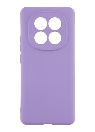 Чехол силиконовый silicone cover full camera для xiaomi redmi note 15 4g 5g с микрофиброй защита камеры пурпурный 39.elegant