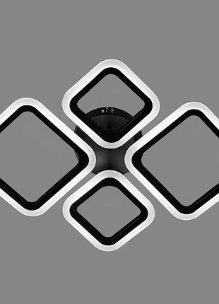 Светлодиодная потолочная led-люстра 5330/2+2 bk