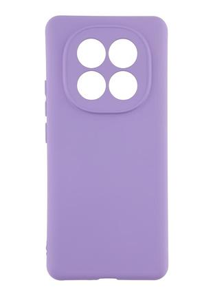 Чехол силиконовый silicone cover full camera для xiaomi redmi note 15 pro 5g с микрофиброй внутри фиолетовый elegant purple
