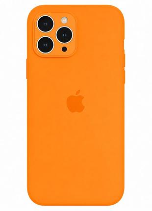 Чохол silicone case full size з рамкою для iphone 11 pro max з мікрофіброю всередині захист від пошкоджень 49.papaya mc-10575