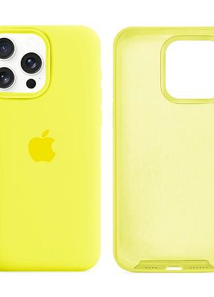 Чохол силіконовий silicone case full size для iphone 13 pro max з мікрофіброю всередині захист від ударів 41.flash mc-10794