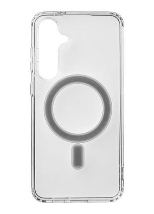 Чехол tpu clear case с magsafe для samsung galaxy s26 plus 5g прозрачный с защитой камеры transparent mc-12091