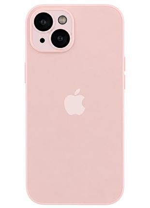 Чехол ag-glass matte защитный с magsafe для iphone 15 ударостойкий с защитой камеры розовый mc-11521