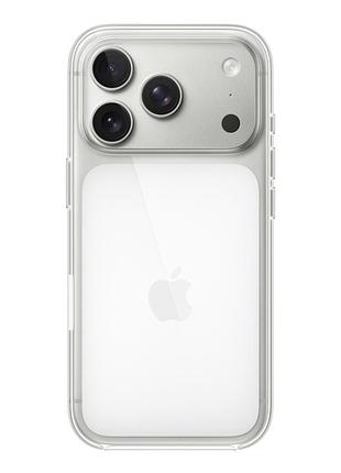 Чохол clear case aaa з magsafe для iphone 17 pro max прозорий протиударний із захистом камери mc-12064