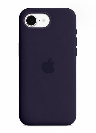 Чохол силіконовий silicone case full size для iphone 16e 17e із захистом камери колір 78.amethyst mc-11887