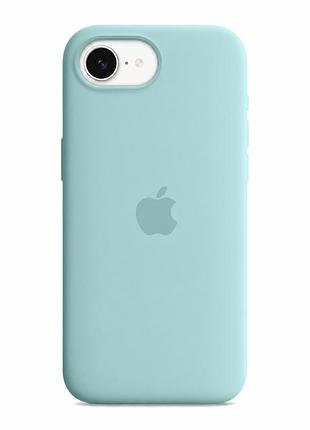 Чохол силіконовий silicone case full size для apple iphone 17e 16e захист камери колір 17.turquoise mc-11882