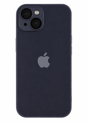 Чохол ag-glass matte з magsafe для iphone 15 чорний протиударний із захистом камери mc-11387