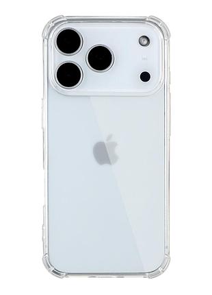 Чохол tpu virgin hard full camera для iphone 17 pro max прозорий із захистом камери