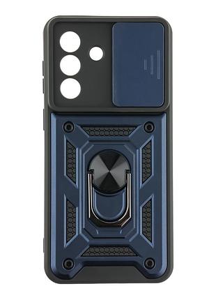 Чохол armor guard shield протиударний для samsung galaxy a57 5g захист камери dark blue mc-12293