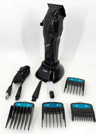Стильная машинка для стрижки vgr hair clipper v-653 voyager, машинка для hm-792 стрижки бороди top shop ua_