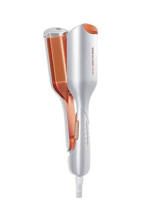 Праска для створення пляжних хвиль sheglam beach babe wave iron, 2-х стрижневий плойка 25 мм