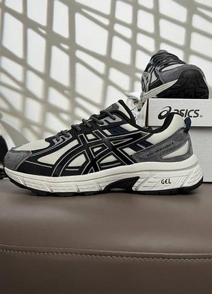Asics gel-venture 6 white grey black