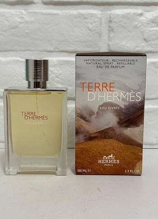 Hermès terre d’hermès eau givrée eau de parfum 100 мл