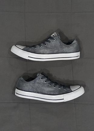 Кеди жіночі converse сірий денім - розмір 41,5