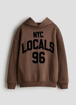 Худі h&m тринитка на флісі на зріст 164 см xs