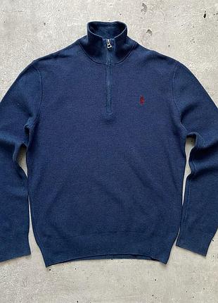Светр polo ralph lauren 1/3 zip