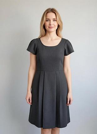 Женское платье gap серое шерстяное размер 40 m-l