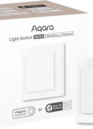 Умный выключатель agara h2 eu