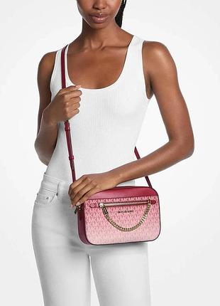 Жіноча сумка кросбоді michael kors з принтом