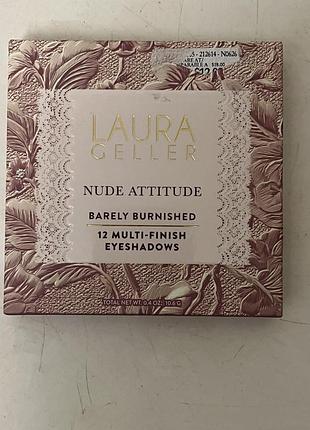 Нова палетка тіней laura geller nude attitude 12 multi-finish