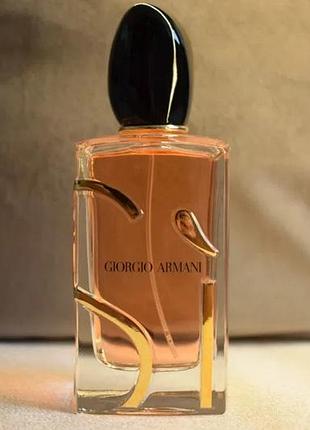 Armani sì intense парфум туалетна вода  giorgio armani парфум 100 мл