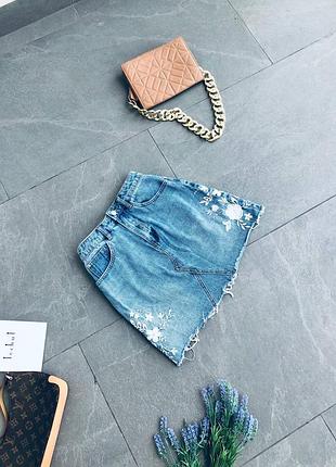 Джинсова спідниця denim co