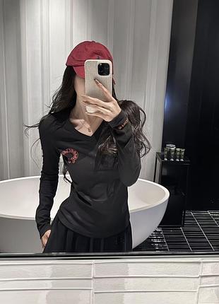 Лонг ❤️chrome hearts 🖤 100%бавовна 4