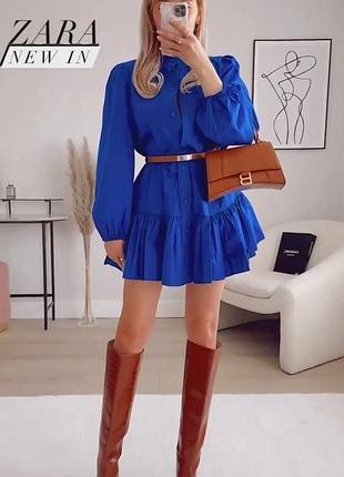 Платье из 100% хлопка от zara
