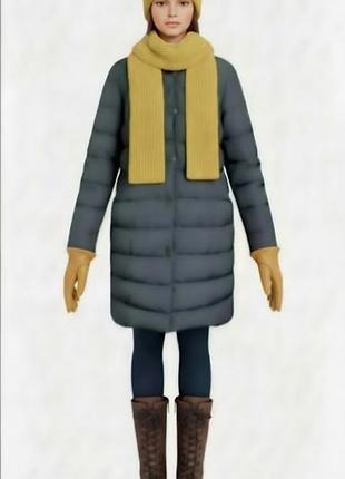 Куртка довга пальто 46р