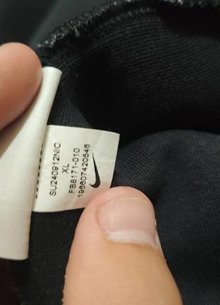 Шорти чоловічі nike tech fleece чорні, розмір xl