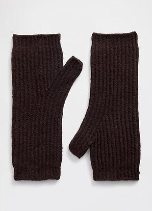 Женские вязаные митенки gap перчатки