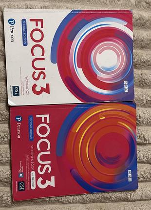 Focus 3/фокус 3 second edition student’s book та workbook