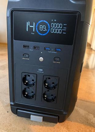 Ecoflow delta pro ємність: 3600 вт·год потужність: 3600-7200 вт